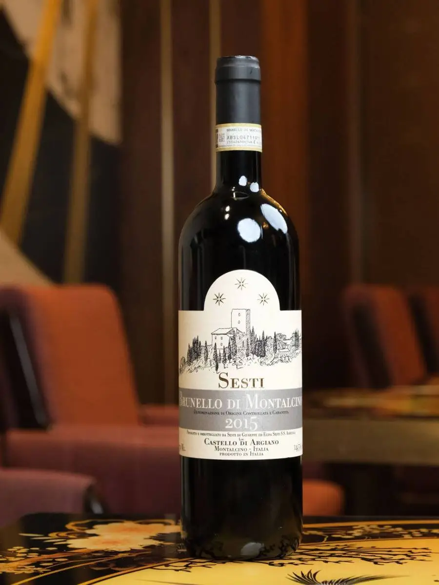 Вино Castello di Argiano Sesti Brunello di Montalcino 2015 купить в винном ресторане Остерия - лучшая цена Вино Castello di Argiano Sesti Brunello di Montalcino 2015 / Брунелло ди Монтальчино Сести Кастелло ди Арджиано
