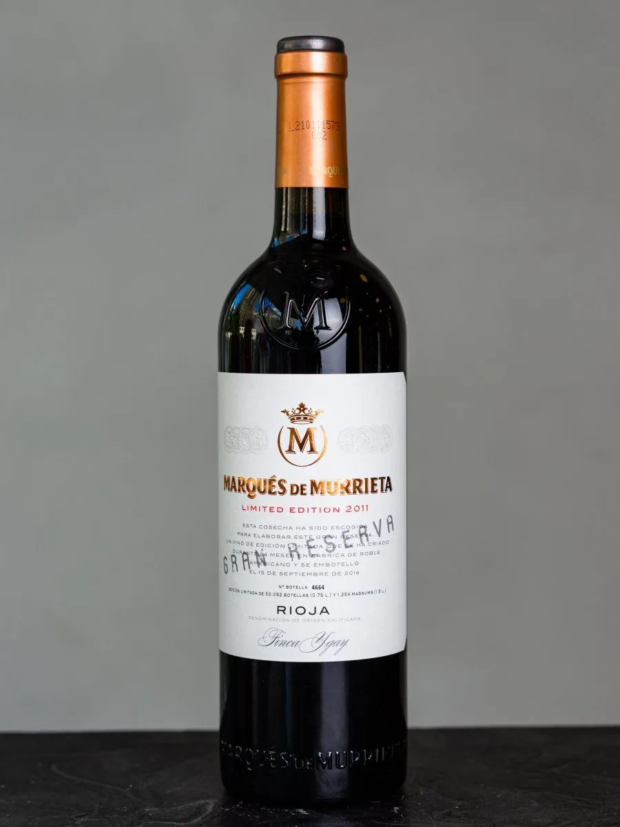 Вино Marques de Murrieta Gran Reserva / Маркиз де Муррьета Гран Резерва