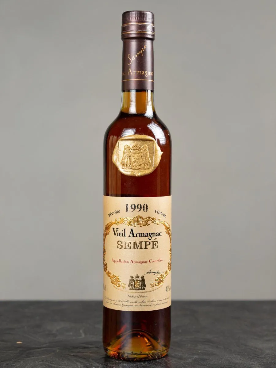 Арманьяк Armagnac Sempe Vieil 1990 / Семпэ Вьей 1990