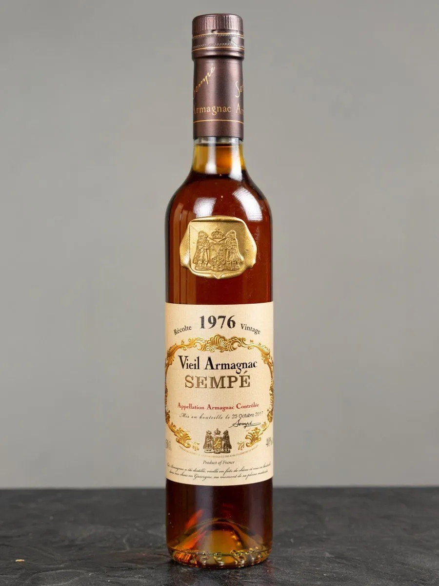 Арманьяк Armagnac Sempe Vieil 1976 / Семпэ Вьей 1976