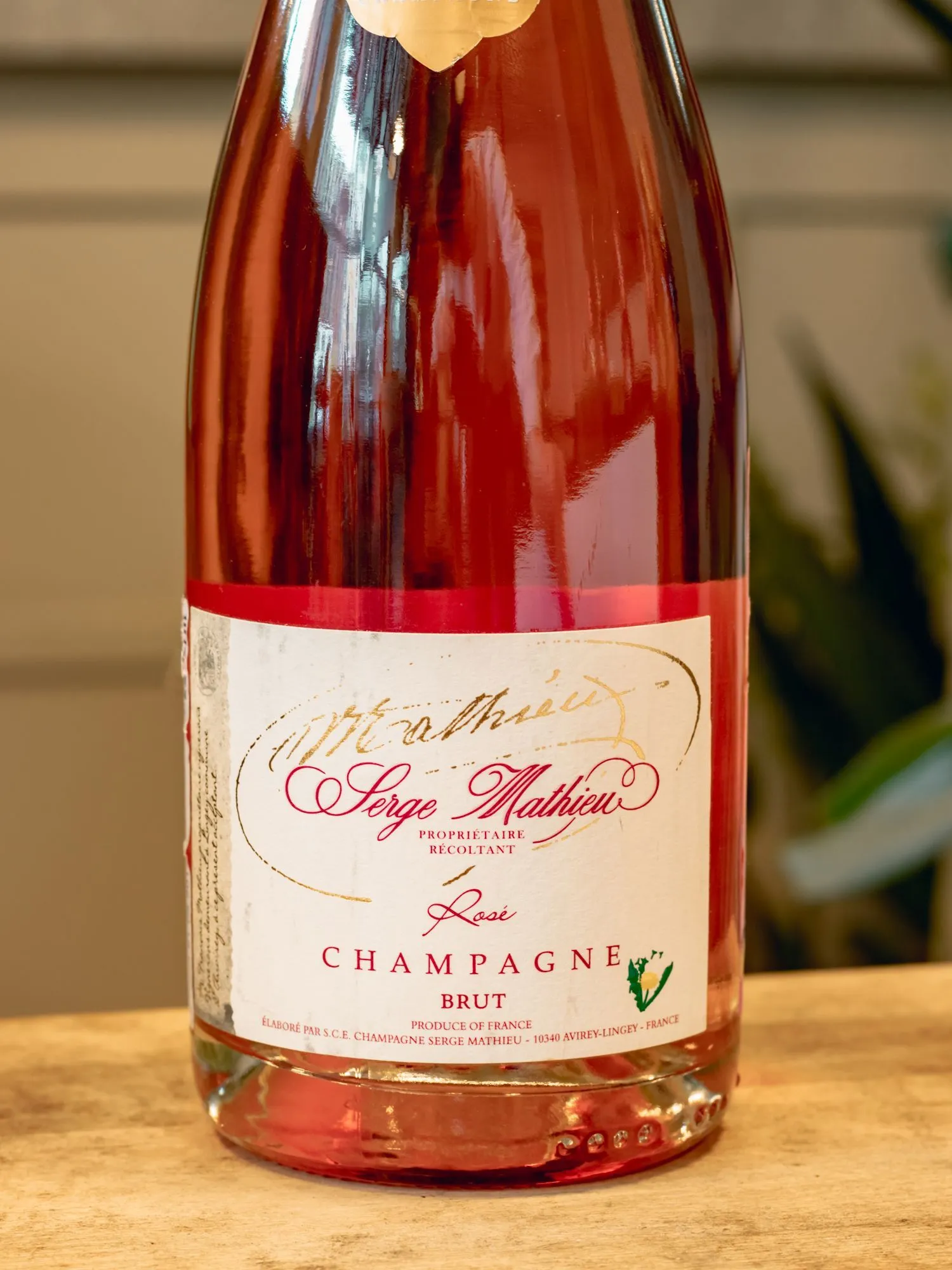 Шампанское Serge Mathieu Brut Rose / Серж Матьё Брют Розе