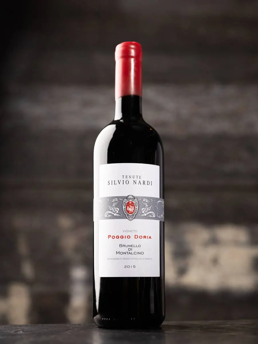 Вино Brunello di Montalcino Poggio Doria Tenute Silvio Nardi 2015 / Брунелло ди Монтальчино Винето Поджио Дория Тенуте Сильвио Нарди