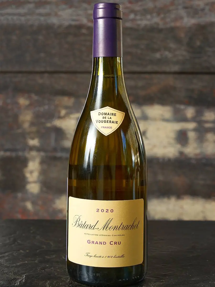 Вино Batard-Montrachet Grand Cru Domaine de la Vougeraie 2020 купить в винном ресторане Остерия - лучшая цена Вино Batard-Montrachet Grand Cru Domaine de la Vougeraie 2020 / Батар Монраше Гран Крю Домэн де ля Вужерэ