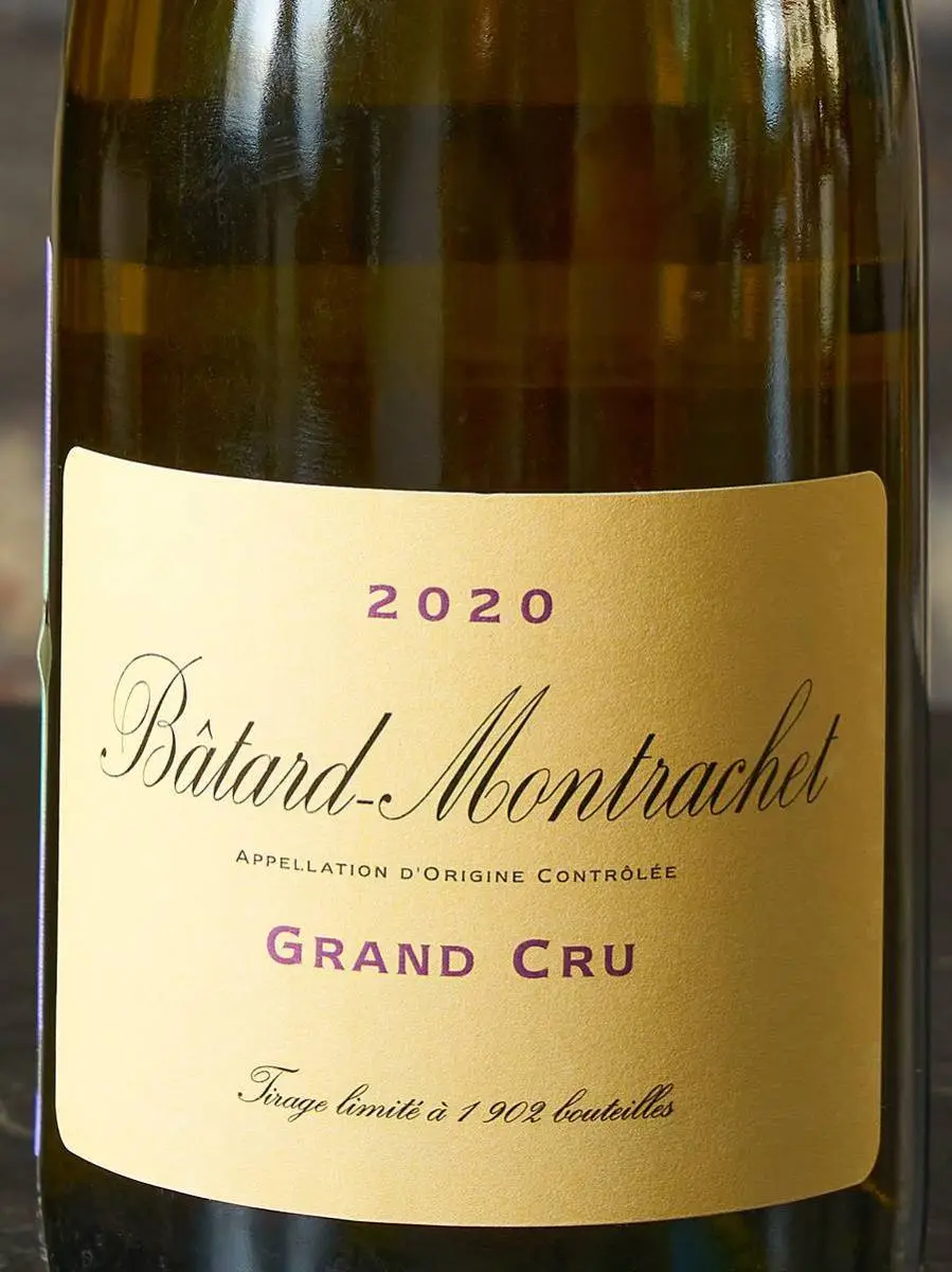 Вино Batard-Montrachet Grand Cru Domaine de la Vougeraie 2020 / Батар Монраше Гран Крю Домэн де ля Вужерэ
