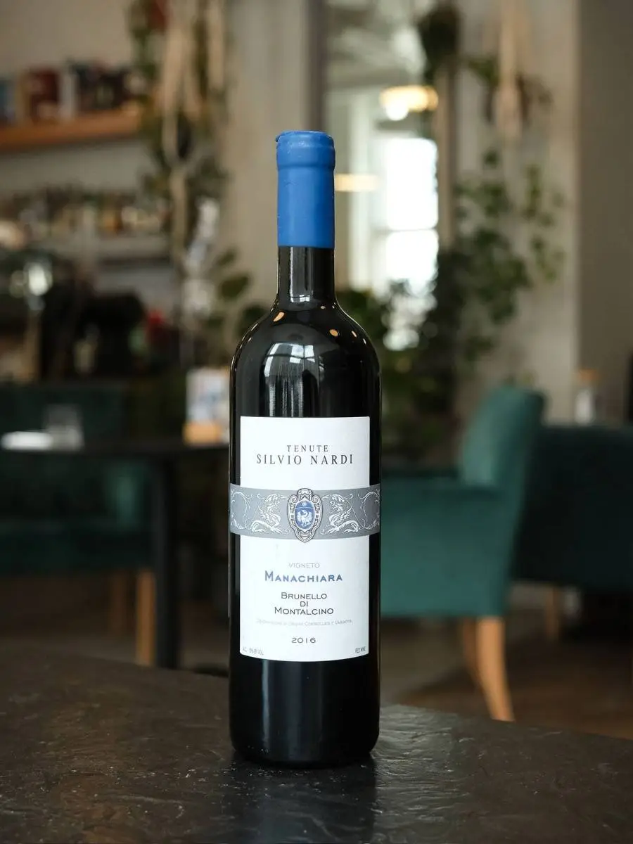 Вино Brunello di Montalcino Vigneto Manachiara Tenute Silvio Nardi 2016 купить в винном ресторане Остерия - лучшая цена Вино Brunello di Montalcino Vigneto Manachiara Tenute Silvio Nardi 2016 / Брунелло ди Монтальчино Винето Манакьяра Тенуте Сильвио Нарди