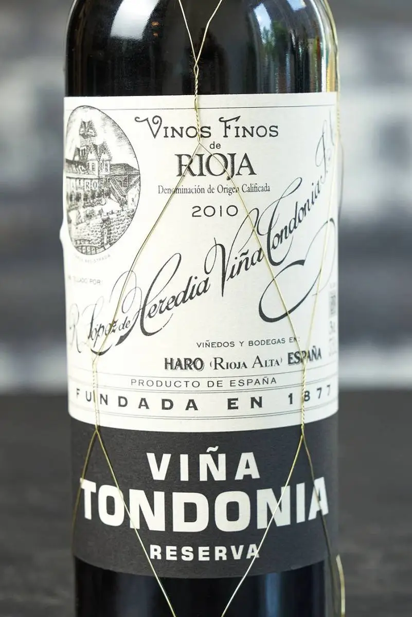 Вино Vina Tondonia Rezerva DOCa Rioja 2010 / Винья Тондония Резерва ДОКа Риоха