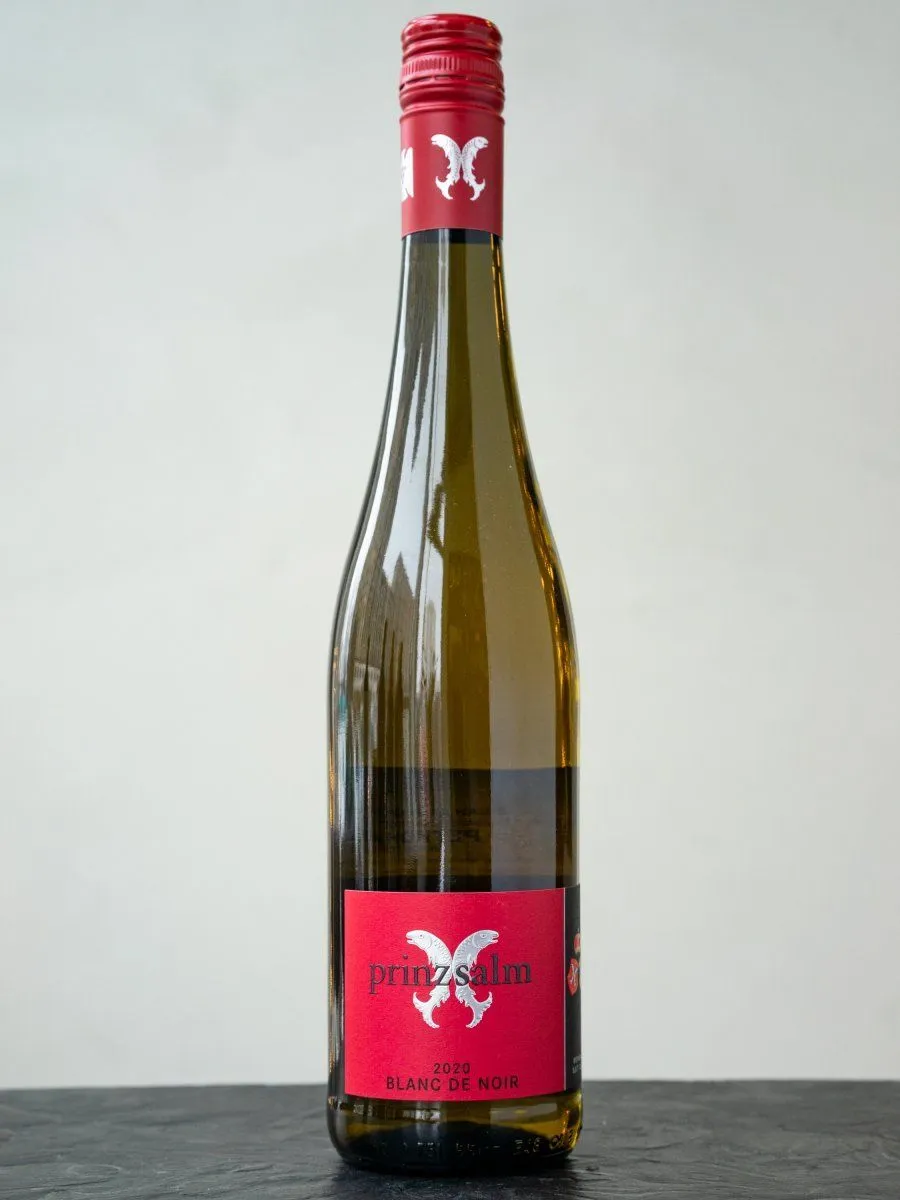 Вино Prinz Salm Blanc de Noir купить в ресторане Остерия - лучшая цена Вино Prinz Salm Blanc de Noir / Принц Зальм Блан де Нуар