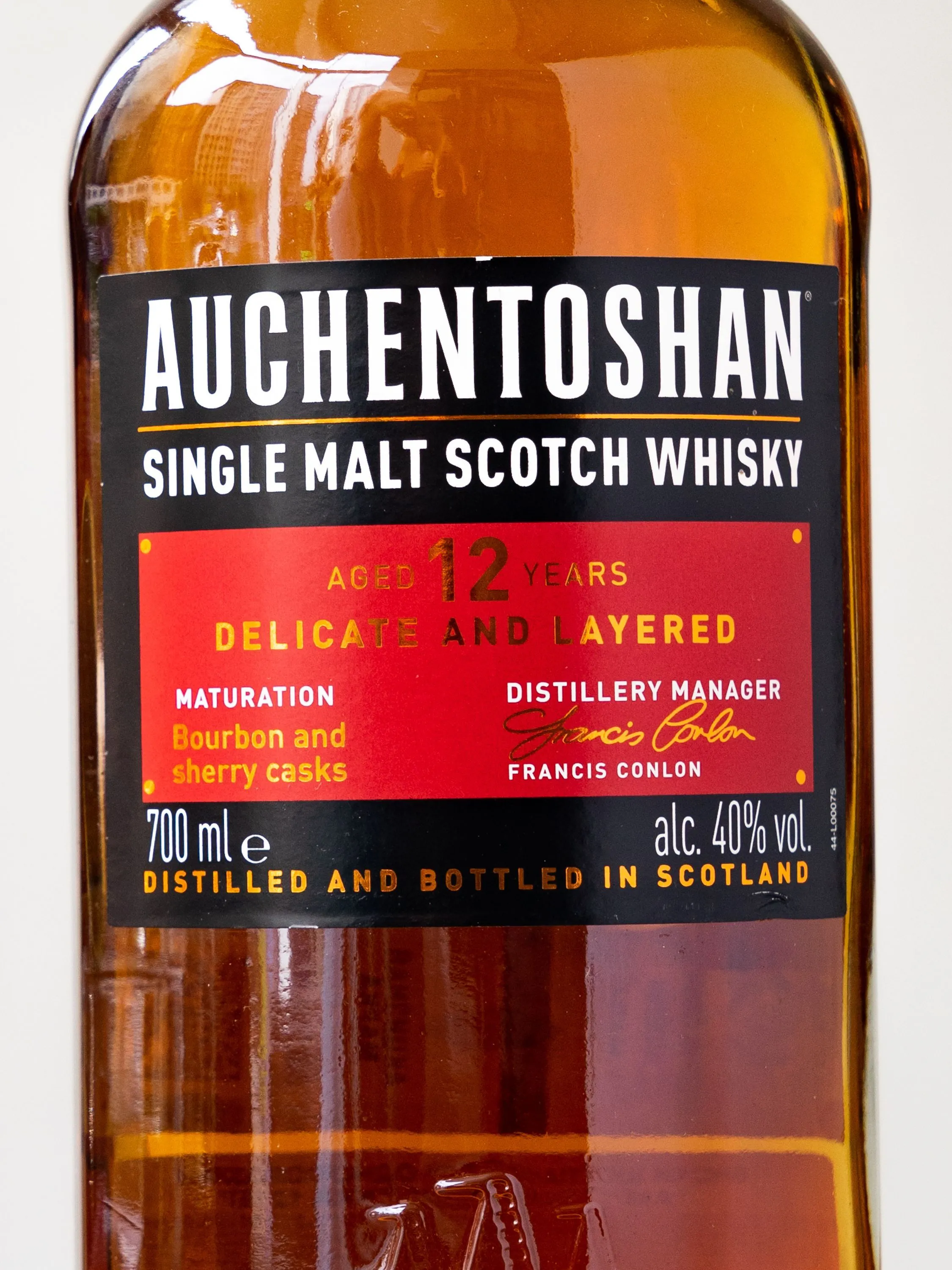 Виски Auchentoshan 12 y.o. лучшая цена в ресторане Амичи Виски Auchentoshan 12 y.o. / Акентошан 12 лет