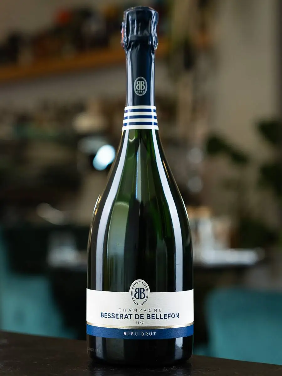 Шампанское Besserat de Bellefon Bleu Brut  / Бессера де Бельфон Блю Брют