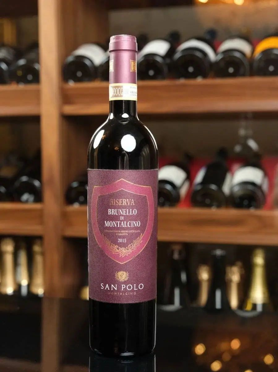 Вино San Polo Brunello di Montalcino Riserva 2015 купить в винном ресторане Остерия - лучшая цена Вино San Polo Brunello di Montalcino Riserva 2015 / Сан Поло Брунелло ди Монтальчино