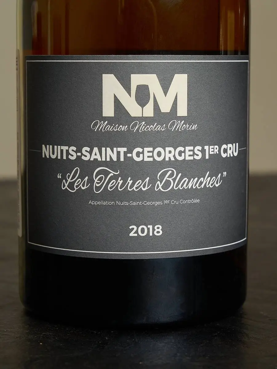 Вино Maison Nicolas Morin Nuits-Saint-Georges Premier Cru Les Terres Blanches 2018 / Мезон Николя Моран Нюи Сен Жорж Премье Крю Ле Терр Бланш