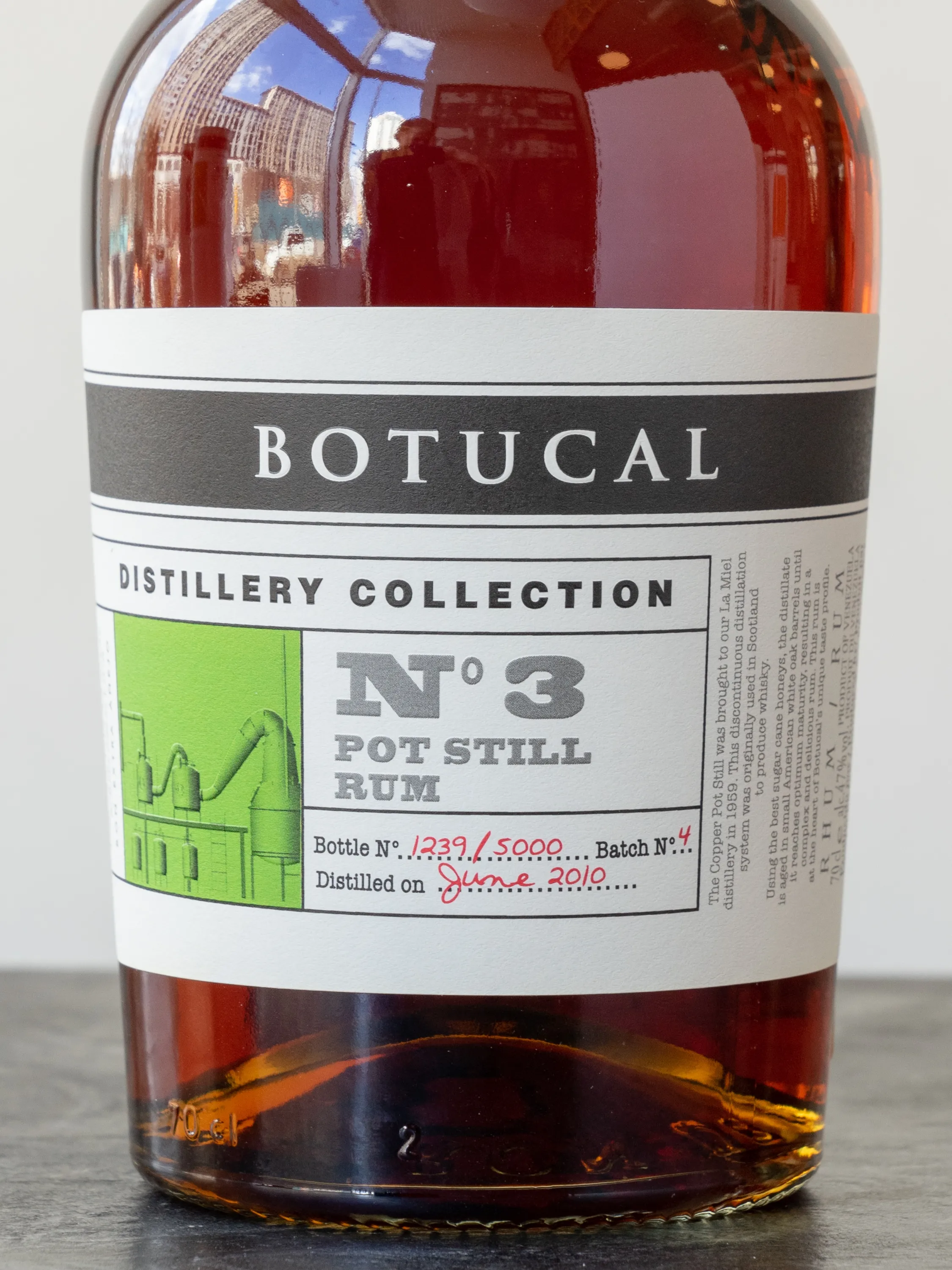 Ром Botucal Diplomatico Distillery Collection №3 Pot Still / Ботукал №3 Потстилл Коллекшн Дистиллерии 8 лет