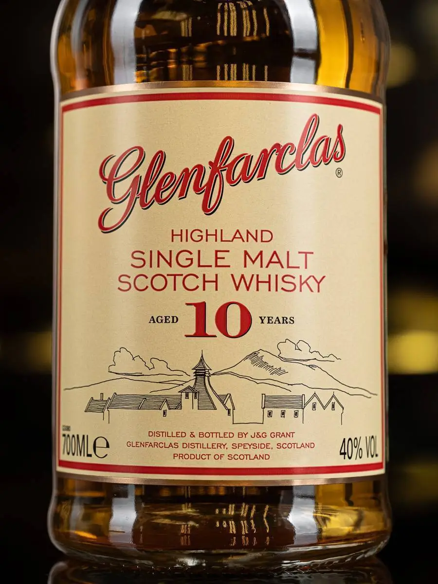 Виски Glenfarclas 10 years old / Гленфарклас 10 лет