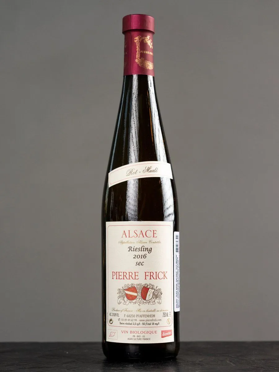 Вино Pierre Frick Riesling Rot-Murle Alsace / Пьер Фрик Рислинг Рот-Мюрле