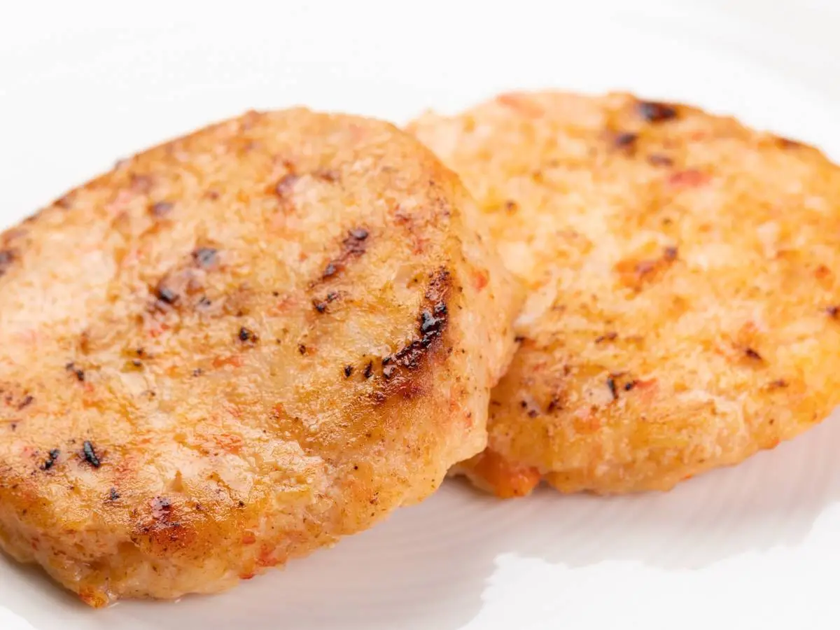 Детские крабовые котлеты