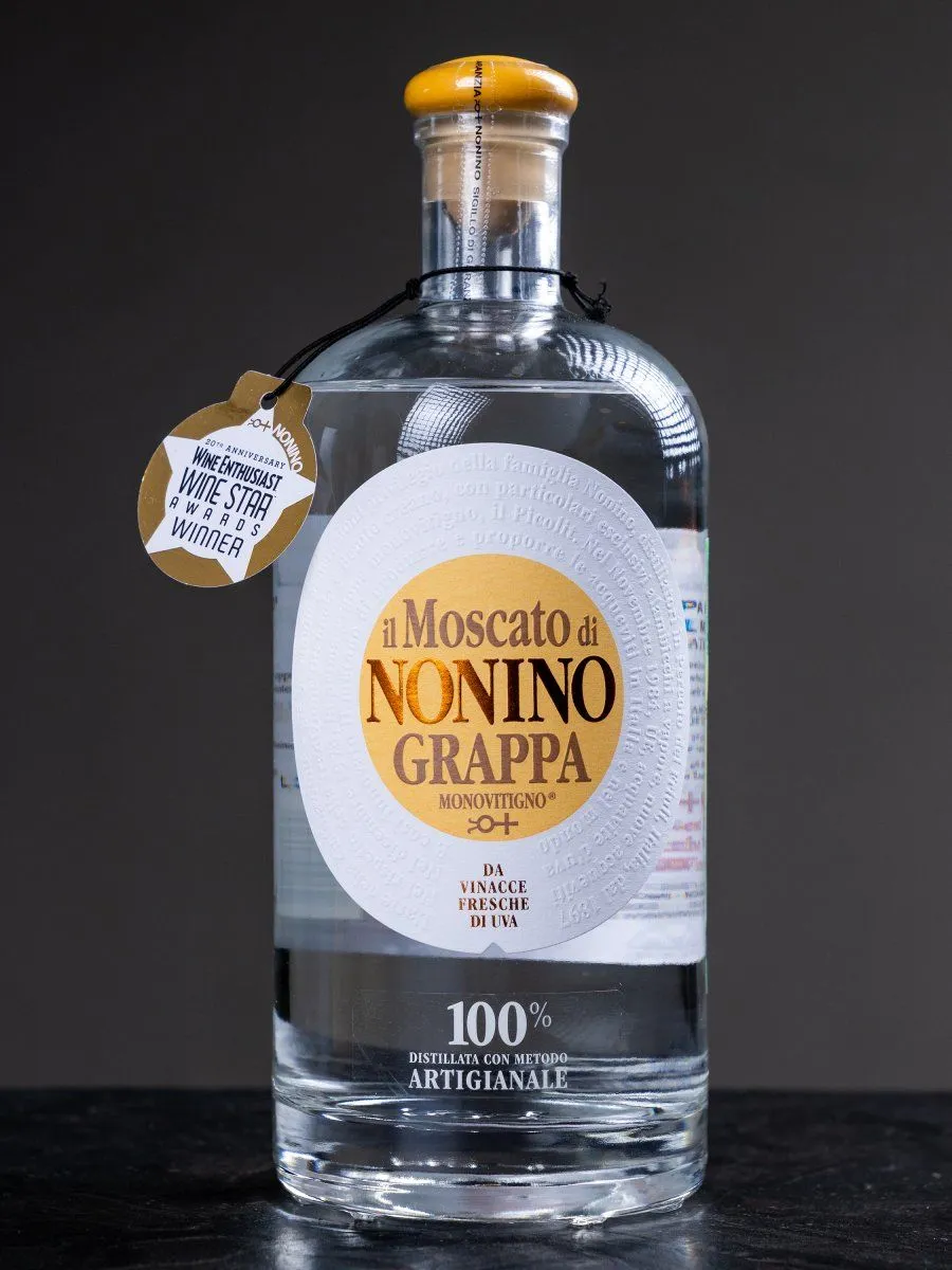 Граппа Il Moscato di Nonino Monovitigno в ресторане Остерия - лучшая цена Граппа Il Moscato di Nonino Monovitigno / Иль Москато ди Нонино Моновитиньо