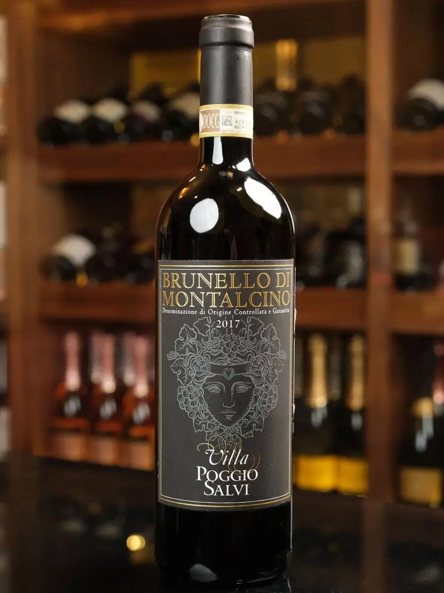 Вино Villa Poggio Salvi Brunello di Montalcino 2017 купить в винном ресторане Остерия - лучшая цена Вино Villa Poggio Salvi Brunello di Montalcino 2017 / Вилла Поджо Салви Брунелло ди Монтальчино 2017
