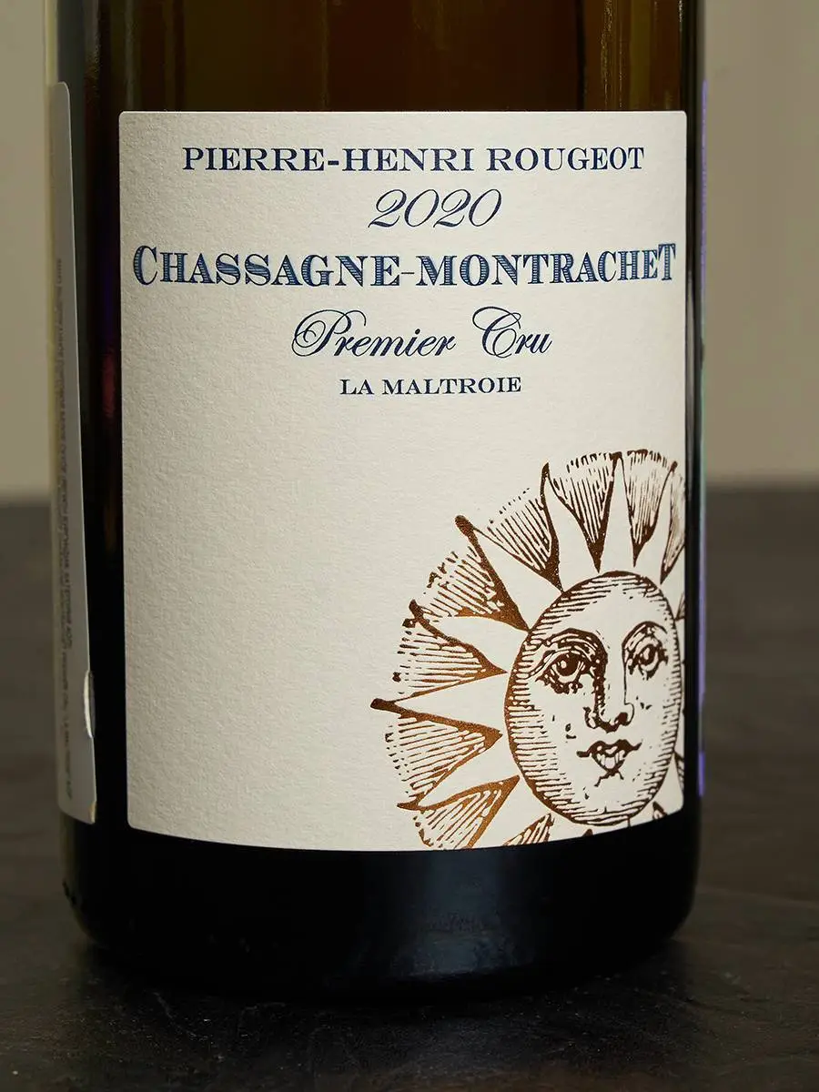 Этикетка Pierre Henri Rougeot Chassagne Montrachet Premier Cru La Maltroie 2020