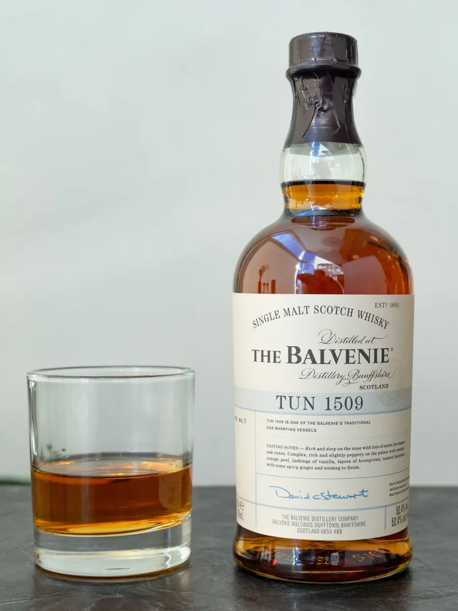 Виски Balvenie TUN 1509 купить в винном ресторане Остерия Амичи - лучшая цена Виски Balvenie TUN 1509 / Балвени ТАН 1509