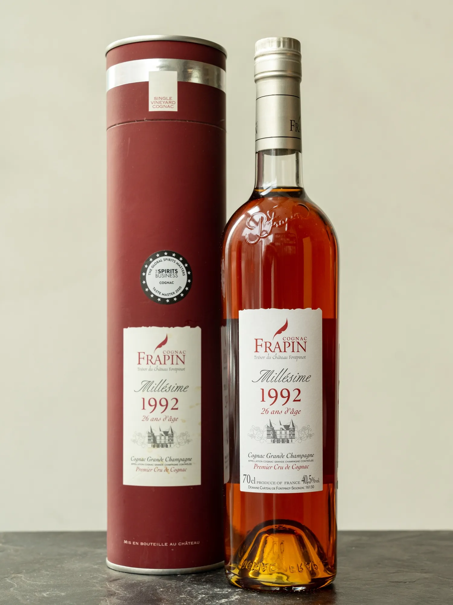 Коньяк Frapin Millesime Cognac Grand Champagne 1992 / Фрапен Миллезим 26 лет Гранд Шампань 1992