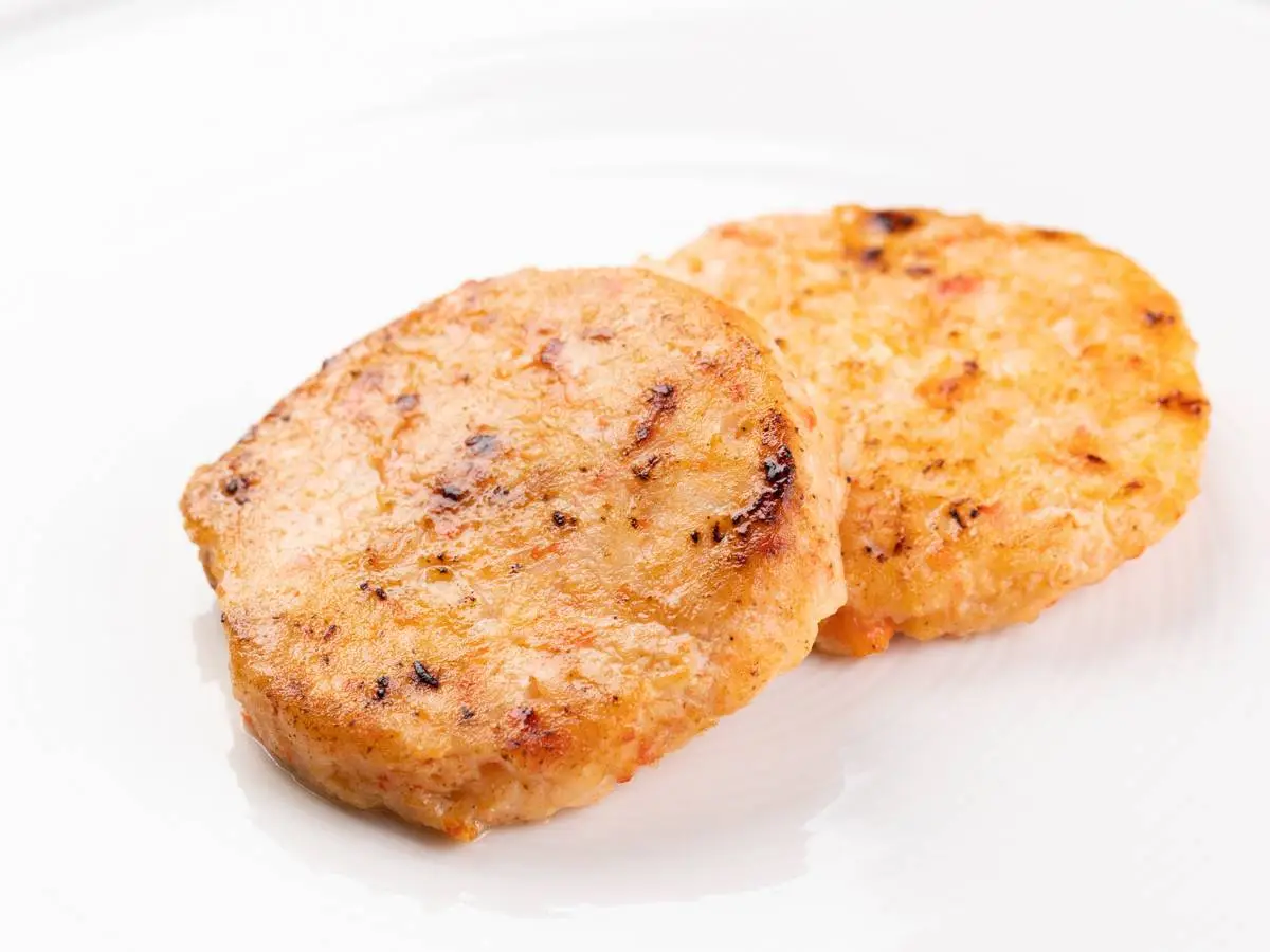 Детские крабовые котлеты