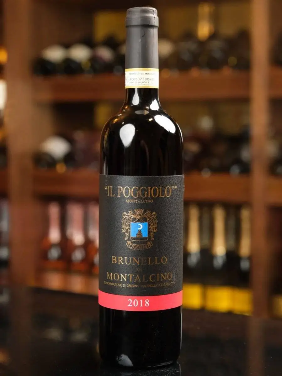 Вино Brunello di Montalcino Il Poggiolo купить в винном ресторане Остерия - лучшая цена Вино Brunello di Montalcino Il Poggiolo 2018 / Брунелло ди Монтальчино Иль Поджиоло