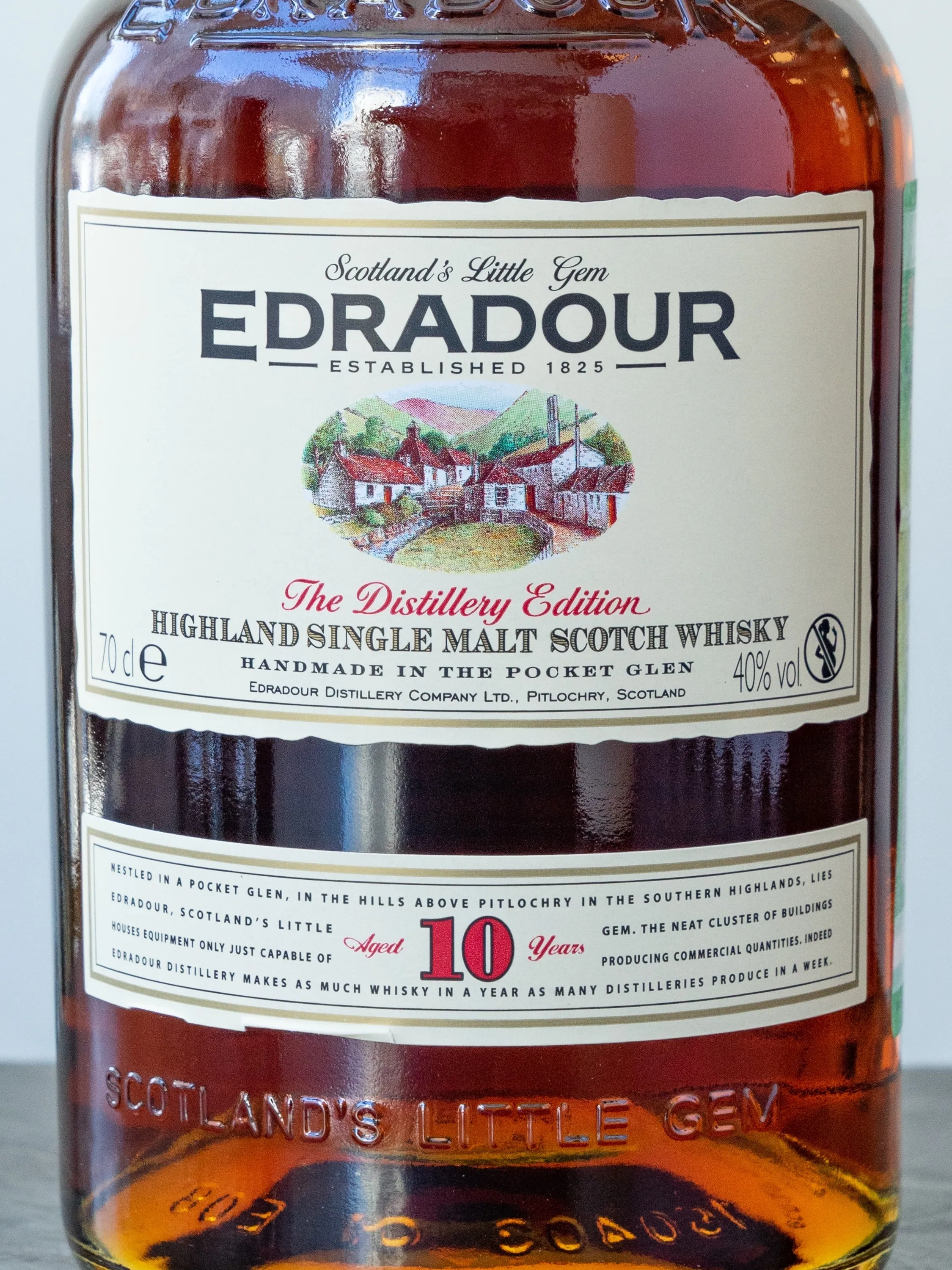 Виски Edradour 10 Years Old купить в винном ресторане Остерия Амичи - лучшая цена Виски Edradour 10 Years Old / Эдрадур 10 лет