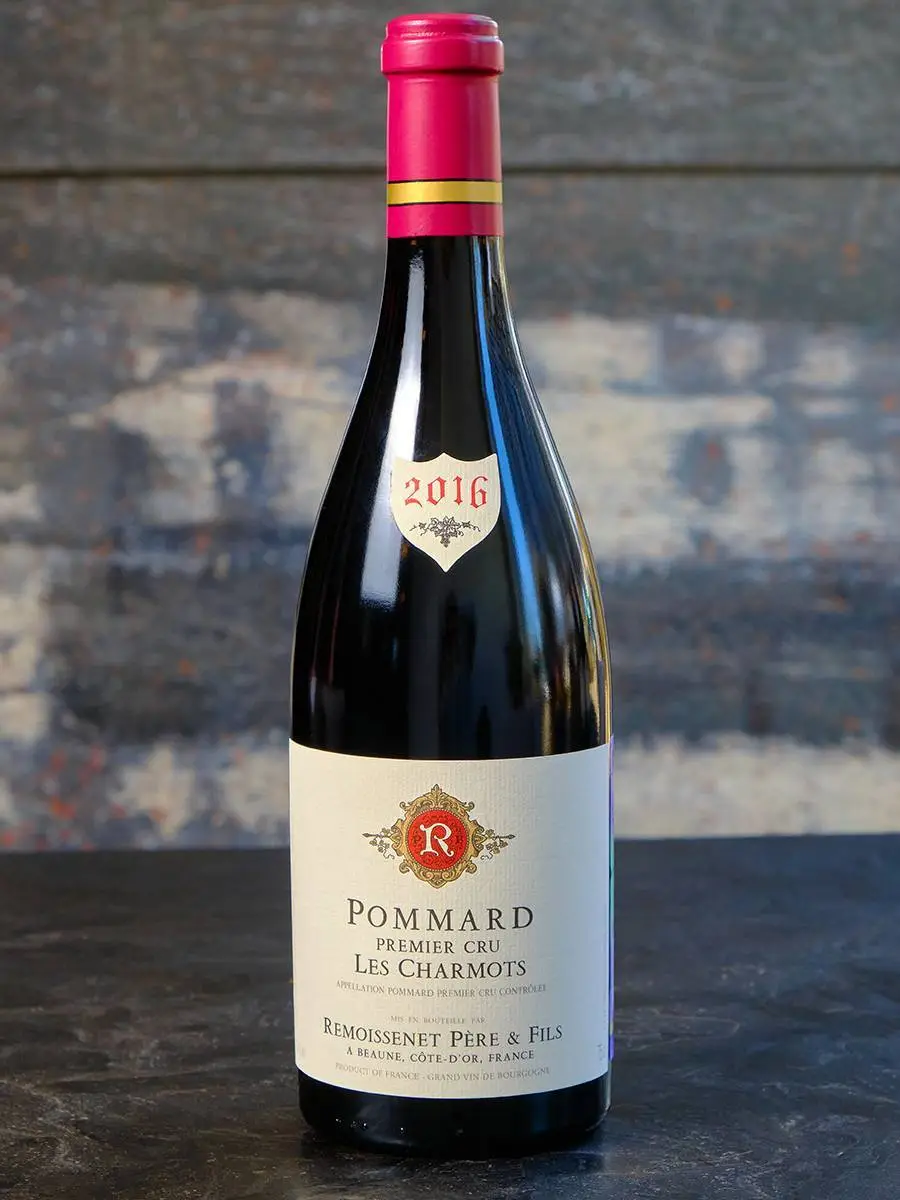 Вино Remoissenet Pere & Fils Pommard 1 er Cru Les Charmots 2016 купить в винном ресторане Остерия - лучшая цена Вино Remoissenet Pere & Fils Pommard 1 er Cru Les Charmots 2016 / Домен Ремуассене Пэр энд Фис Поммар Премьер Крю Ле Шармот