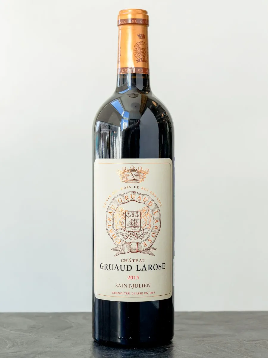 Вино Chateau Gruaud Larose Grand Cru Classe Saint-Julien купить в винном ресторане Остерия - лучшая цена Вино Chateau Gruaud Larose Grand Cru Classe Saint-Julien / Шато Грюо Лароз Гран Крю Классе Сан-Жульен