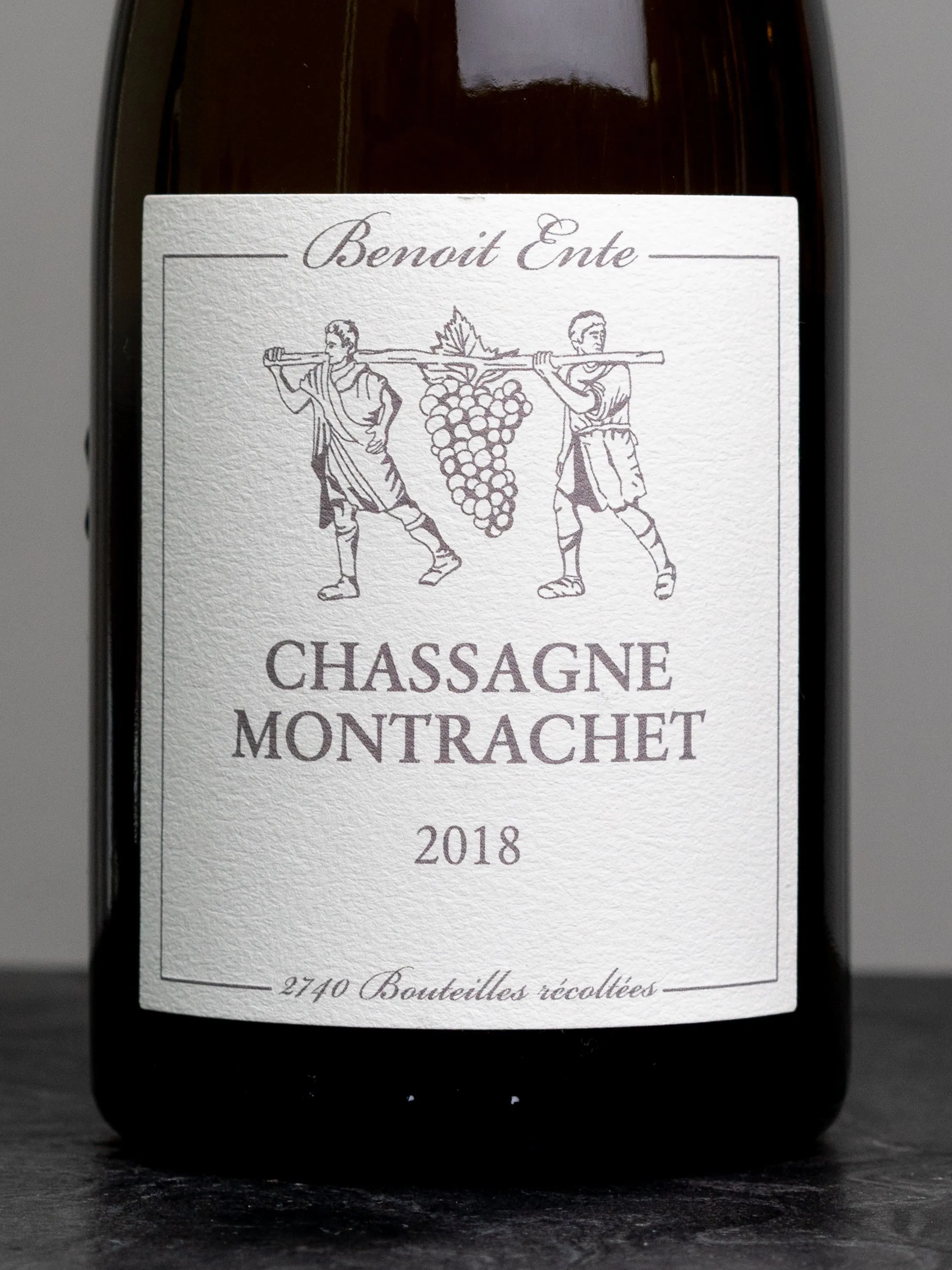 Этикетка Domaine Benoit Ente Chassagne-Montrachet