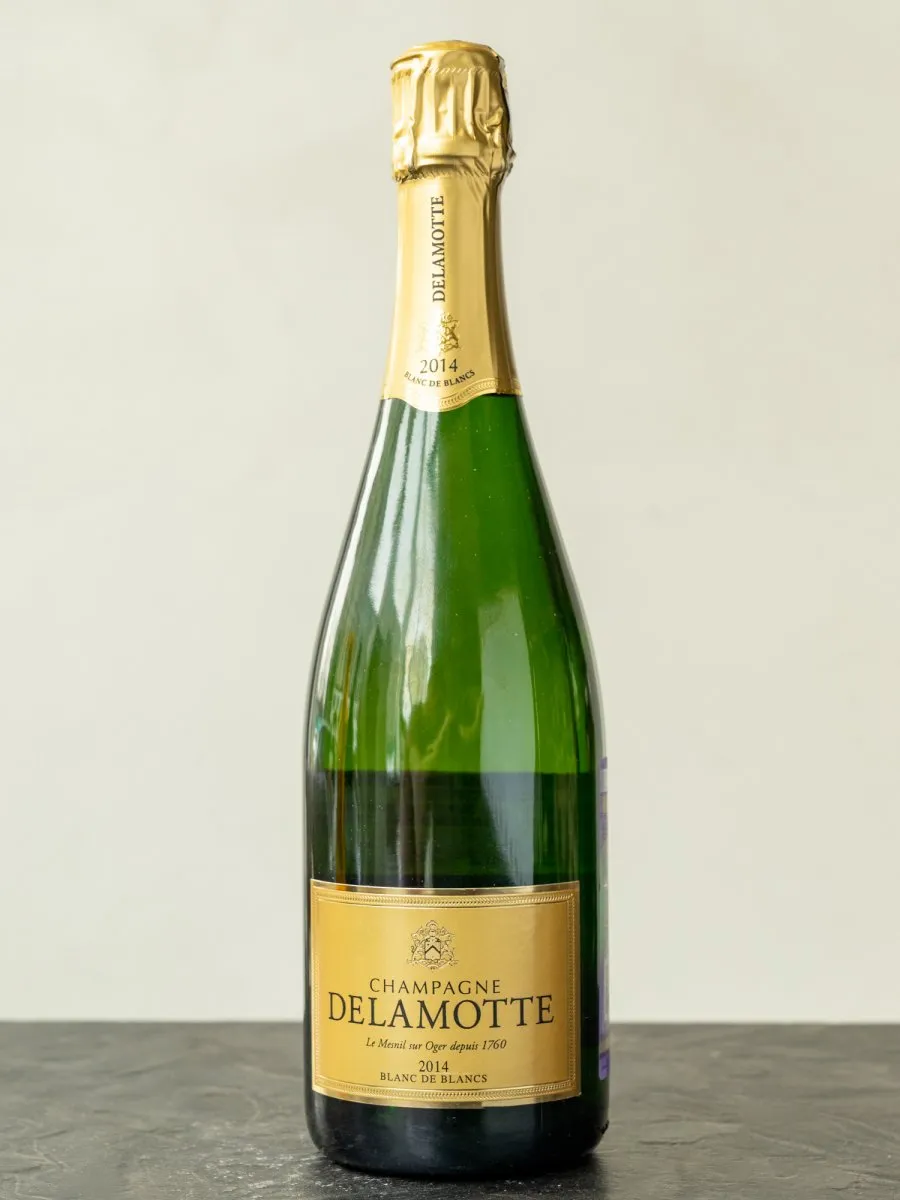 Шампанское Delamotte Brut Blanc de Blancs 2014 / Деламотт Шампань Блан де Блан 2014