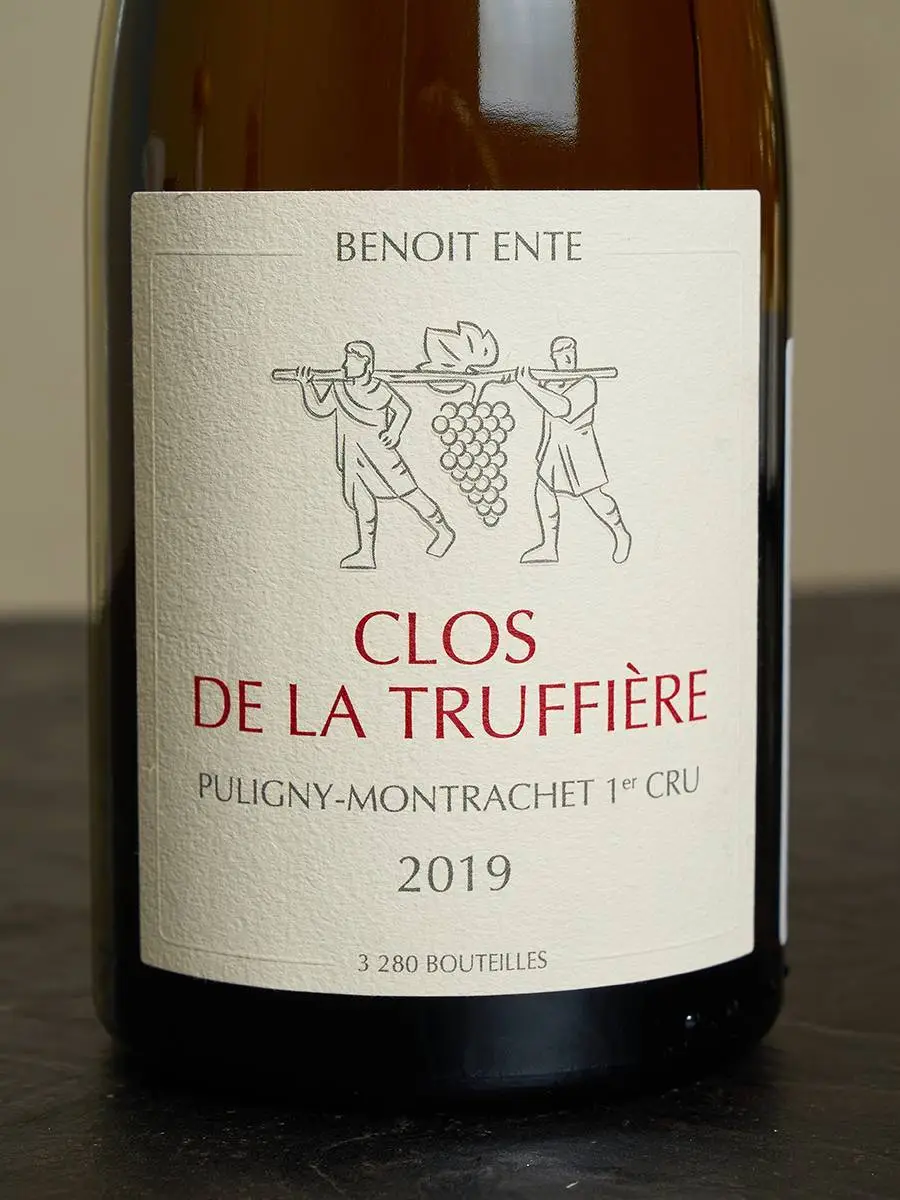 Вино Domaine Benoit Ente Puligny‐Montrachet 1er Cru Clos de la Truffiere 2019 / Домен Бенуа Ант Пюлиньи-Монраше Премье Крю Кло де ля Трюффьер