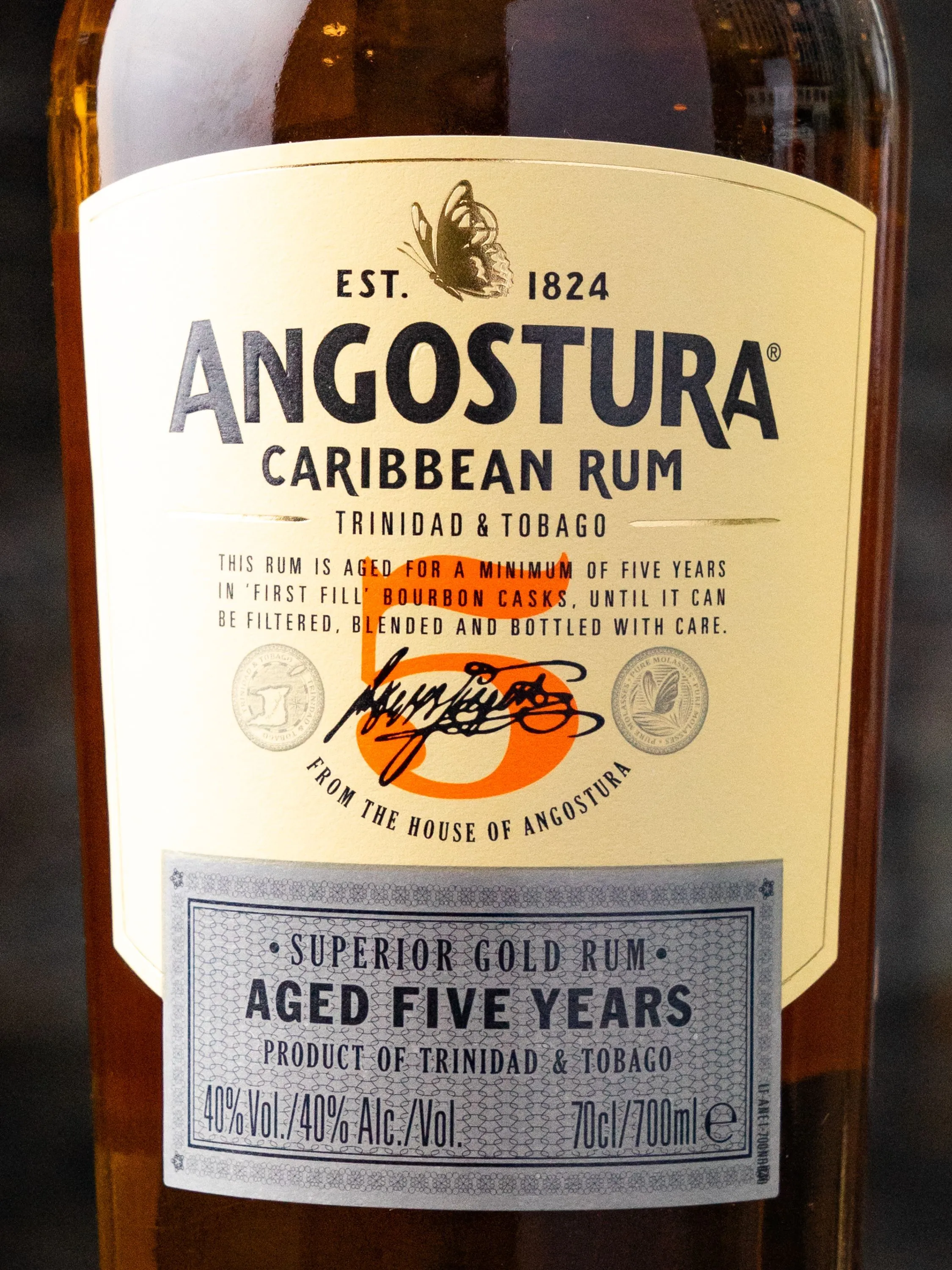 Ром Angostura Aged 5 years / Ангостура 5 лет