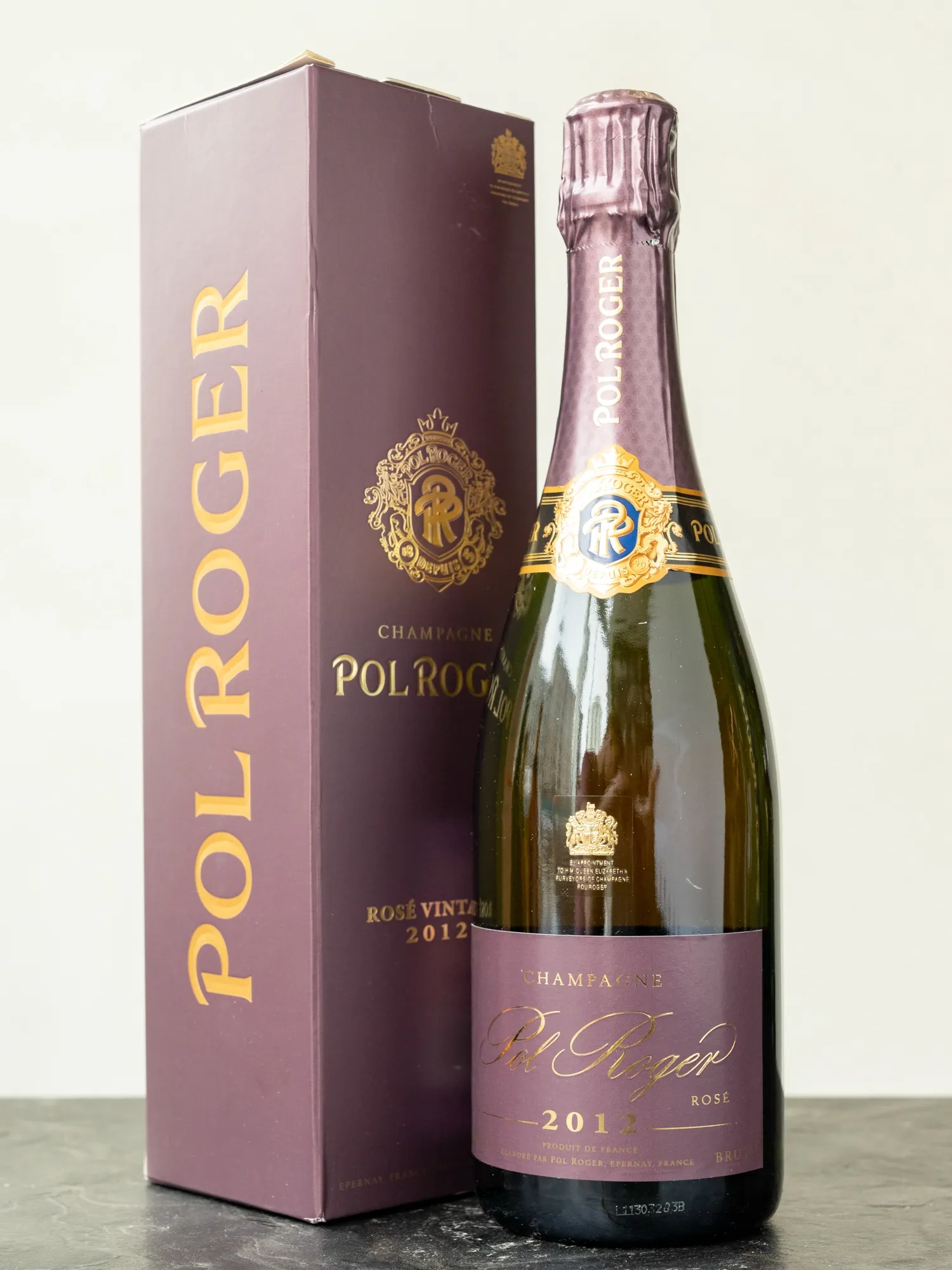 Шампанское Pol Roger Brut Rose купить в винном ресторане Остерия - лучшая цена Шампанское Pol Roger Brut Rose / Поль Роже Розе Винтаж