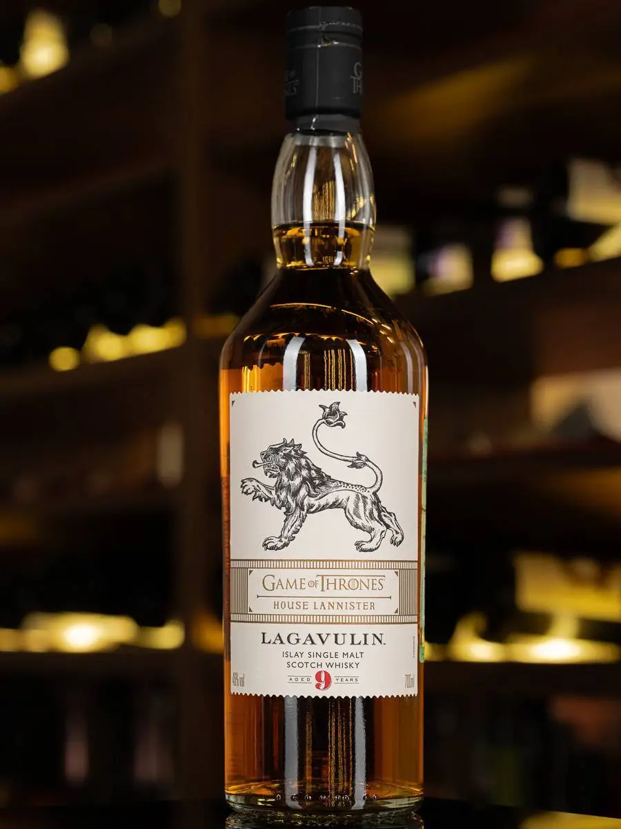 Виски Lagavulin 9 years Game of Thrones House Lannister / Синглтон Игра Престолов Дом Ланнистеров