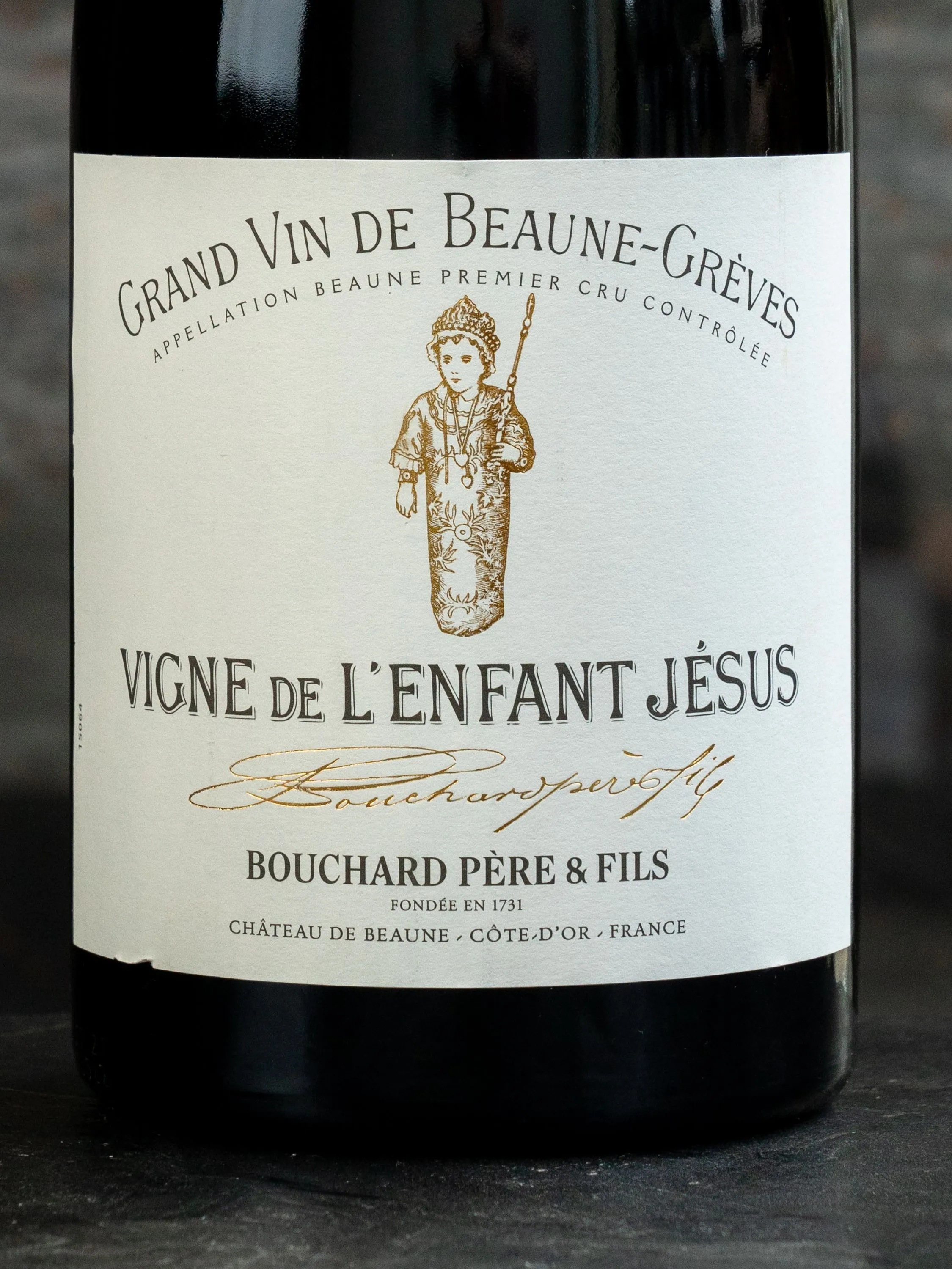 Вино Beaune 1-er Cru Greves Vigne de L'Enfant Jesus купить в ресторане Остерия - лучшая цена Вино Beaune 1-er Cru Greves Vigne de L'Enfant Jesus / Бушар Пэр э Фис Бон Премье Крю Грев Винь де л'Анфан Жезю