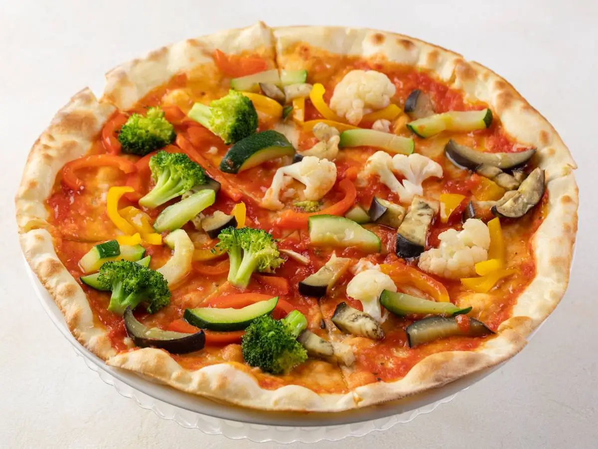 Пицца с овощами