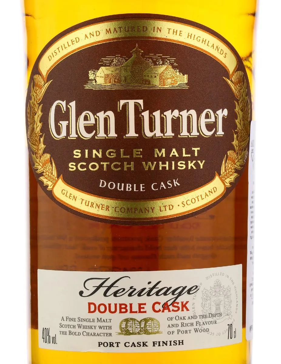 Виски Glen Turner Double Cask лучшая цена в Остерия Амичи Виски Glen Turner Double Cask / Глен Тернер Дабл Каск