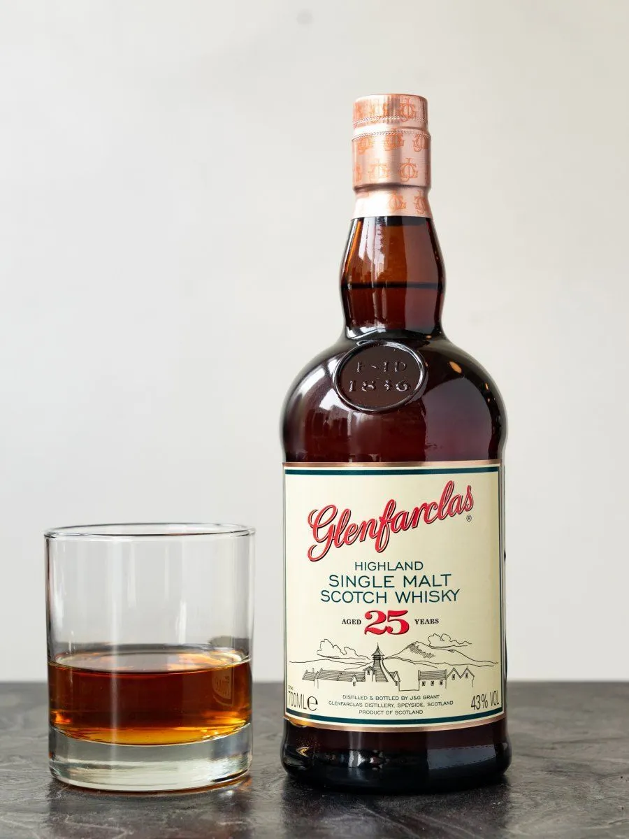 Виски Glenfarclas 25 years /  Гленфарклас 25 лет