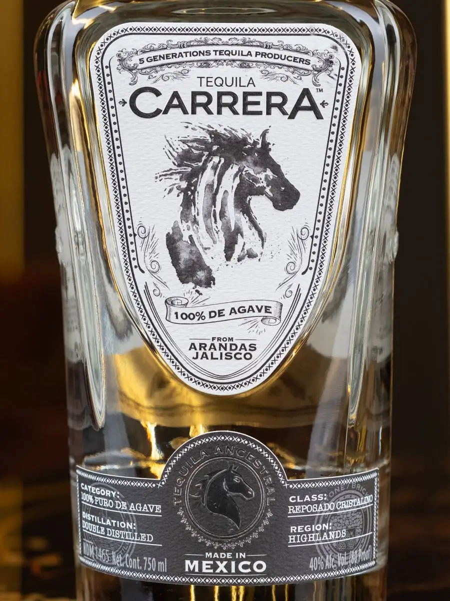 Текила Carrera Reposado Cristalino / Каррера Репосадо Кристалино