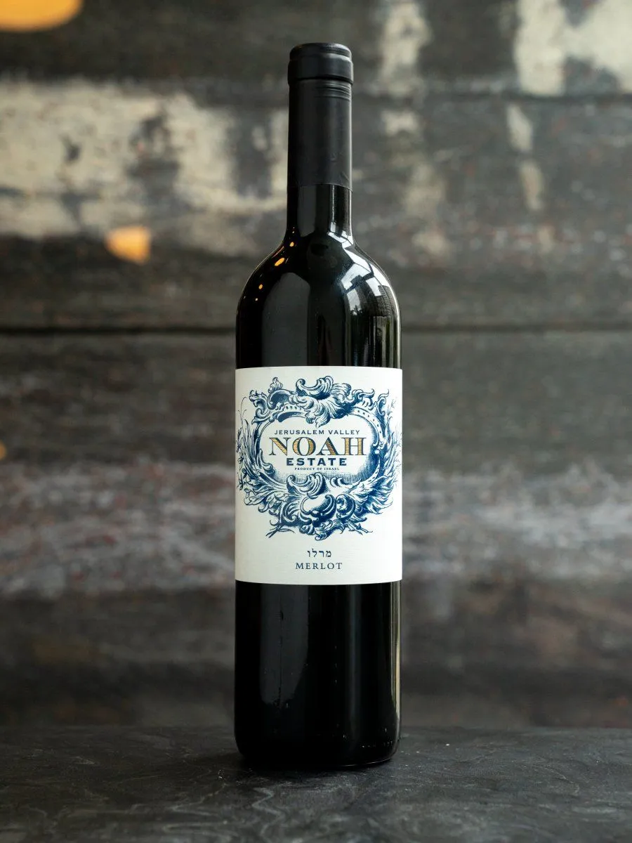 Вино Hevron Heights Noah Estate Merlot купить в ресторане Остерия - лучшая цена Вино Noah Estate Merlot Jerusalem/ Ноа Эстейт Мерло Иерусалим