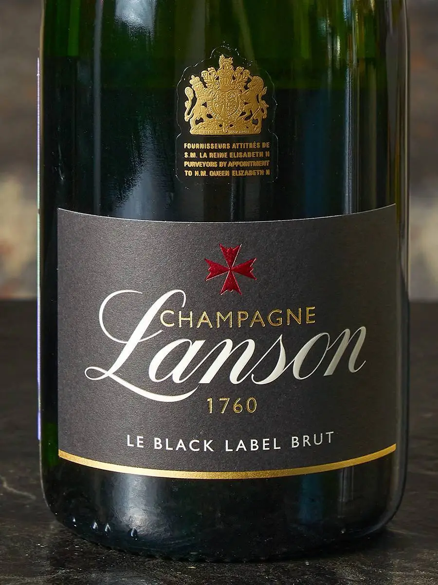 Этикетка Lanson Le Black Label Brut