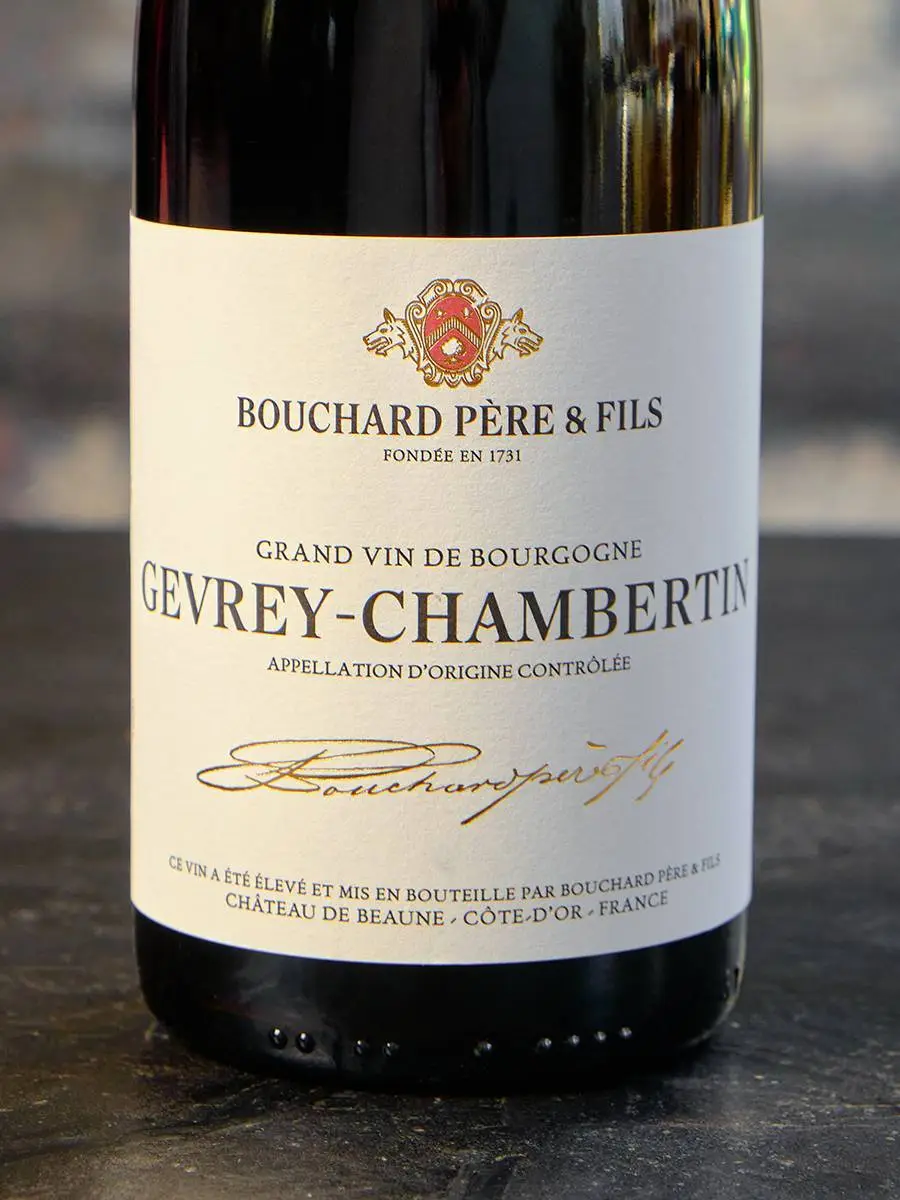 Вино Gevrey Chambertin Bouchard Pere & Fils 2019 купить в винном ресторане Остерия - лучшая цена Вино Gevrey Chambertin Bouchard Pere & Fils 2019 / Бушар Пэр э Фис Жевре-Шамбертен 2019