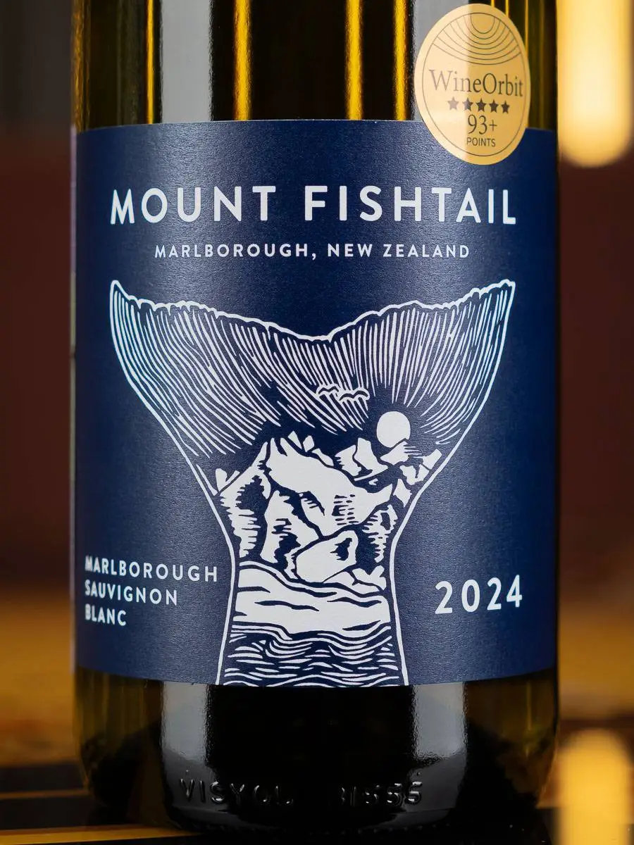 Вино Mount Fishtail Sauvignon Blanc Marlborough / Совиньон Блан Маунт Фиштейл