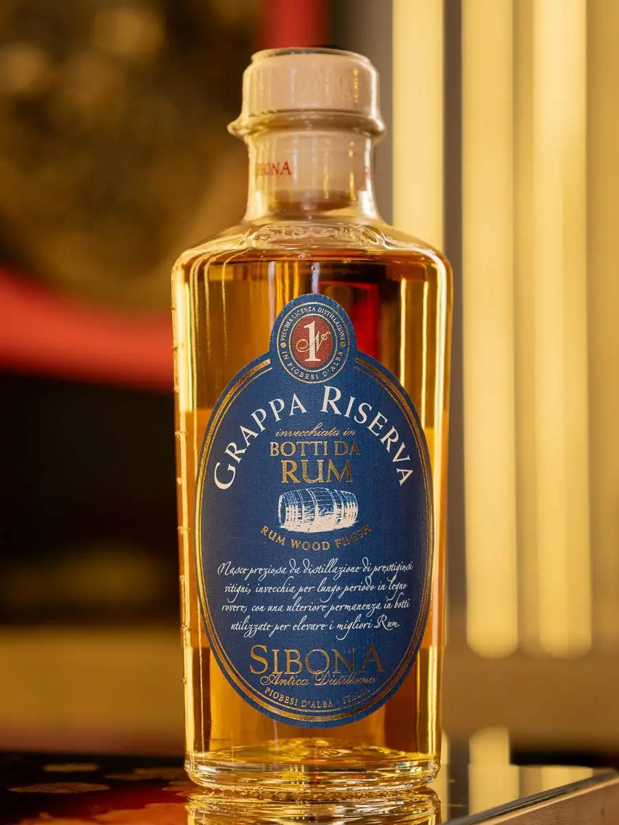 Граппа Sibona Riserva Rum Wood Finish / Сибона Ризерва Ром Вуд Финиш