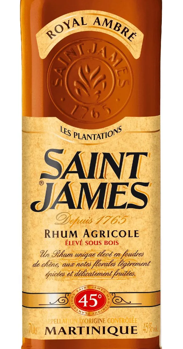 Ром Saint James Rhum Agricole Royal Ambre / Сент Джеймс Агриколь Роял Амбрэ