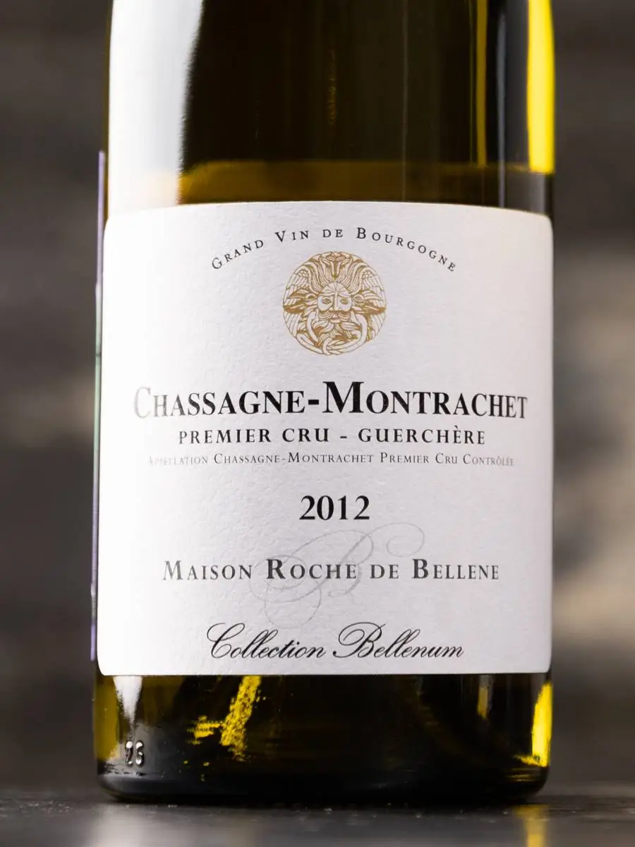 Этикетка Maison Roche de Bellene Chassagne-Montrachet Premier Cru Guerchere 2012