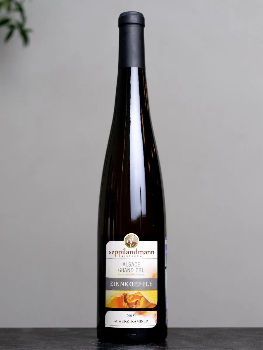 Купить вино Seppi Landmann Zinnkoepfle Gewurztraminer Selection de Grains Nobles в винном ресторане Остерия цена Вино Seppi Landmann Zinnkoepfle Gewurztraminer Selection de Grains Nobles / Сеппи Ландманн Цинкопфле Гевюрцтраминер Селексьон де Грэн Нобль