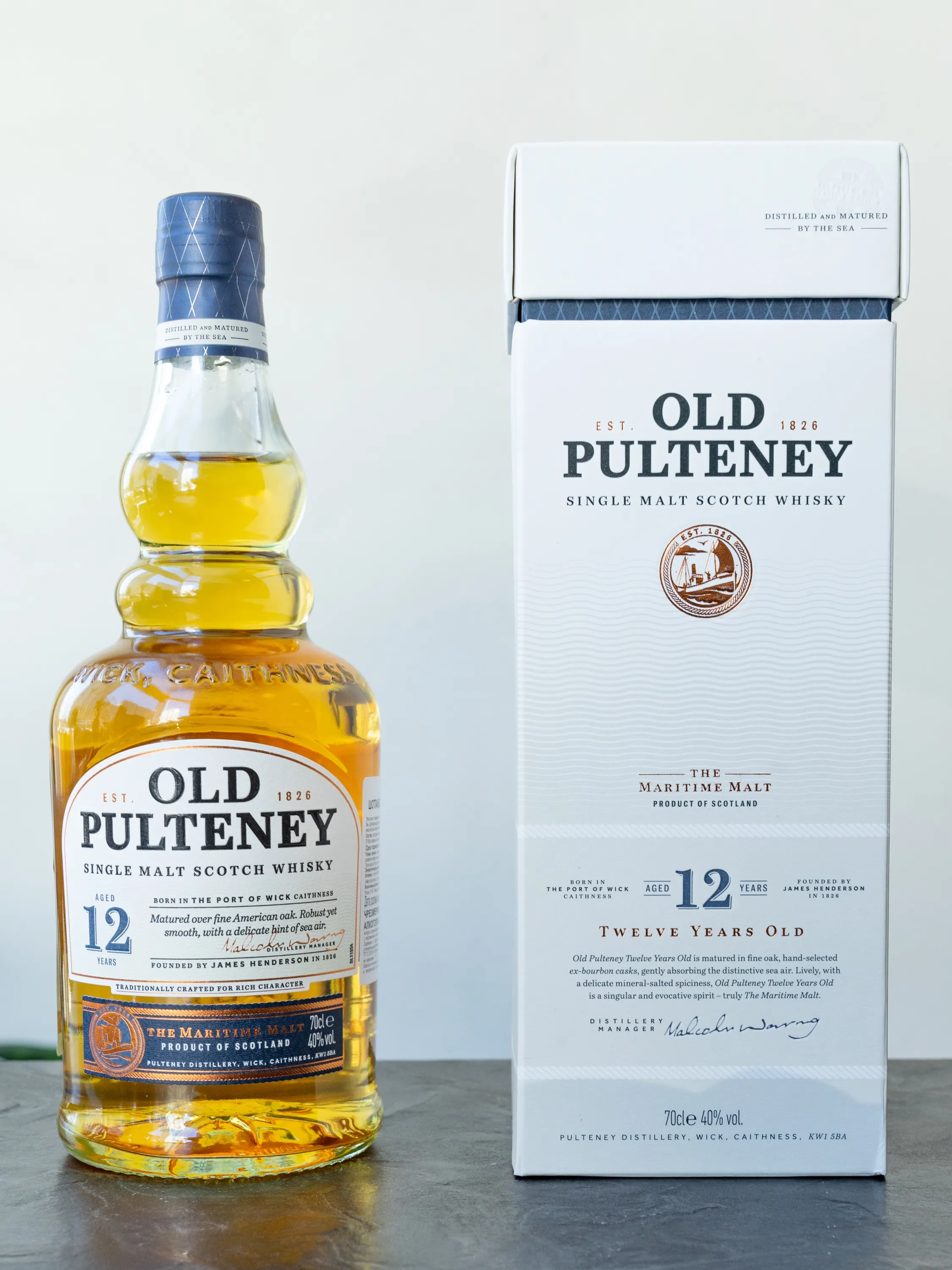 Подарочная упаковка Old Pulteney 12 years old