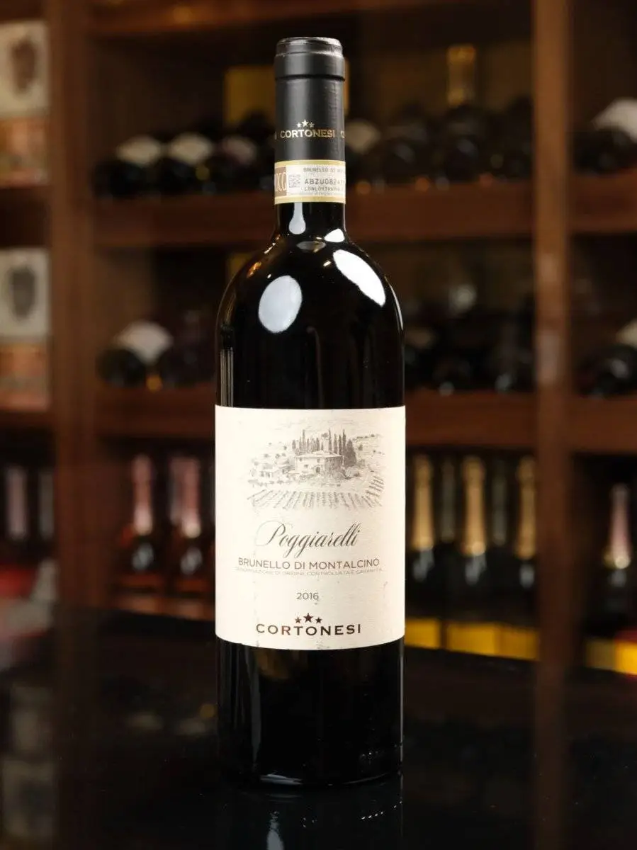 Вино Cortonesi Poggiarelli Brunello di Montalcino 2016 купить в винном ресторане Остерия - лучшая цена Вино Cortonesi Poggiarelli Brunello di Montalcino 2016 / Кортонези Брунелло ди Монтальчино Поджарелли 2016